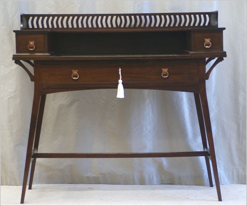4035 Ladies Arts & Crafts Writing Desk by Goodyers (2)